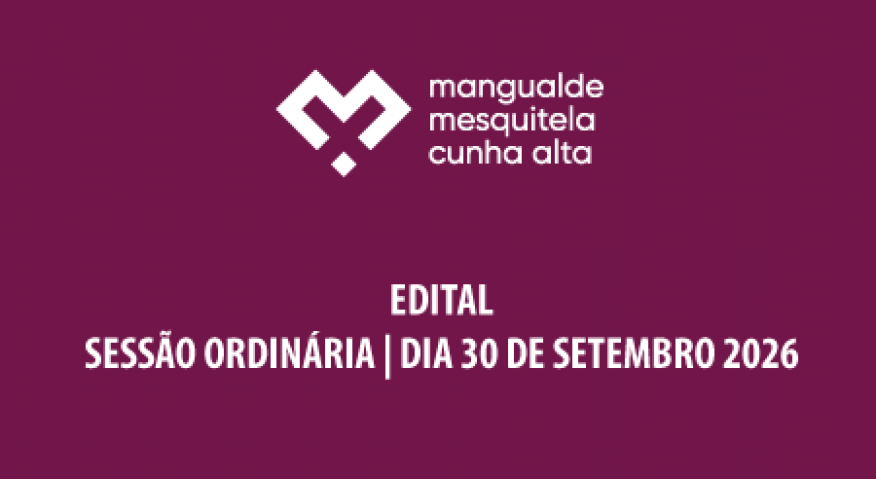 SESS&Atilde;O ORDIN&Aacute;RIA | DIA 30 DE SETEMBRO 2026